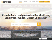 Tablet Screenshot of echobot.de